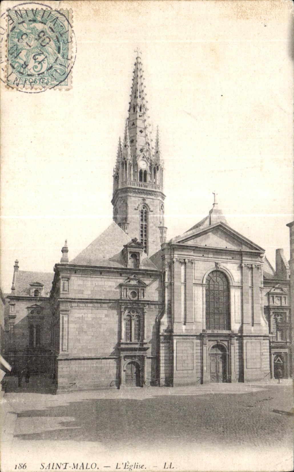 Saint-Malo — L'Église — LL. 186