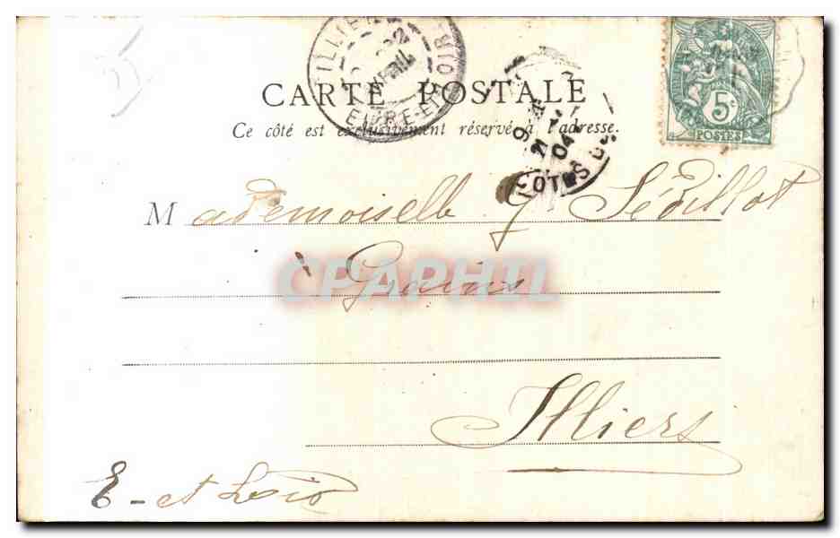 Saint-Malo — Grande-Porte — B. F., Paris — Reverso