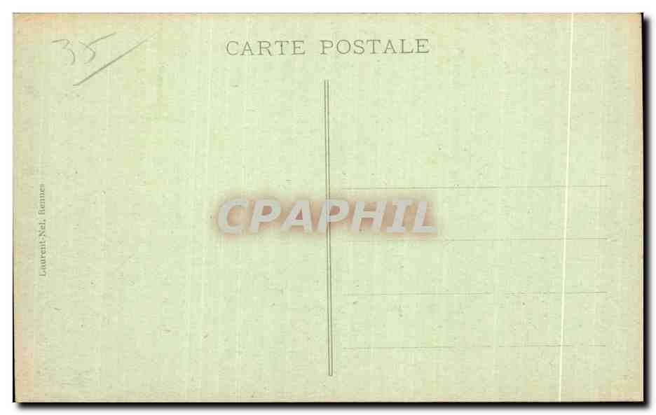 St-Malo - Les Remparts de la Hollande — Côte d'Émeraude, 1973 — Verso