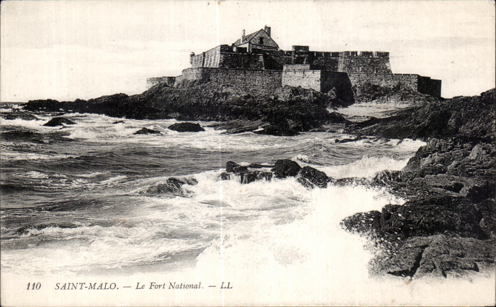 Saint-Malo — Le Fort National — LL, n° 110