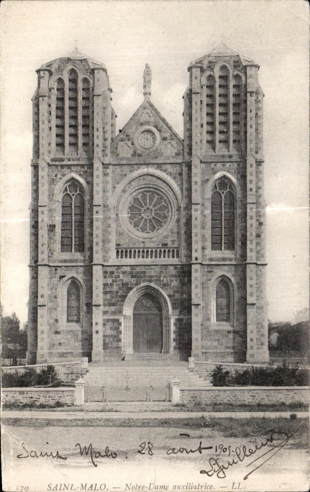 CPA St Malo Notre Dame auxiliatrice
