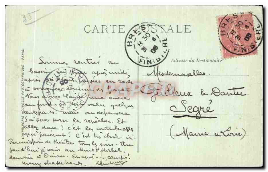 CPA St Malo Notre Dame auxiliatrice — Reverso