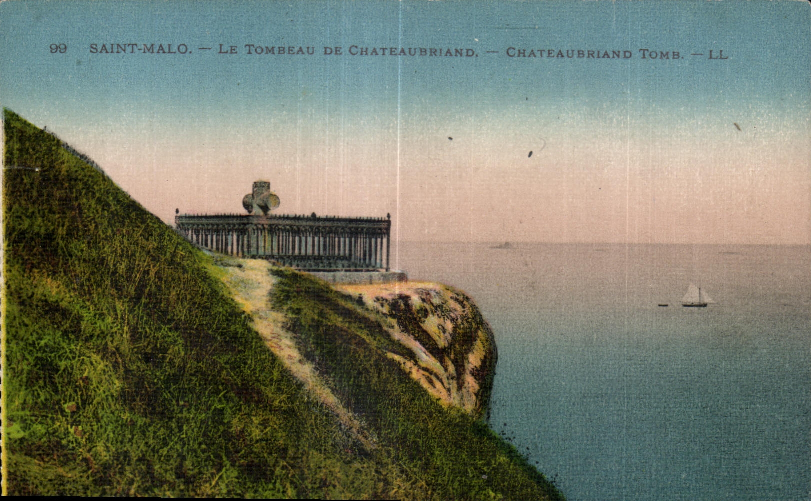 Saint-Malo — Le Tombeau de Chateaubriand — LL