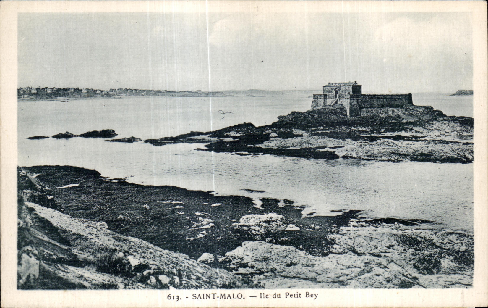 Saint-Malo — Ile du Petit Bey — Édition La Cigogne, Rennes