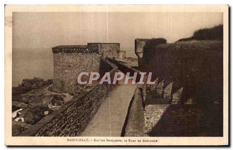 Saint-Malo - Sur les Remparts, la Tour de Bidouane — Édition M. Pambrun, série 3 n°7