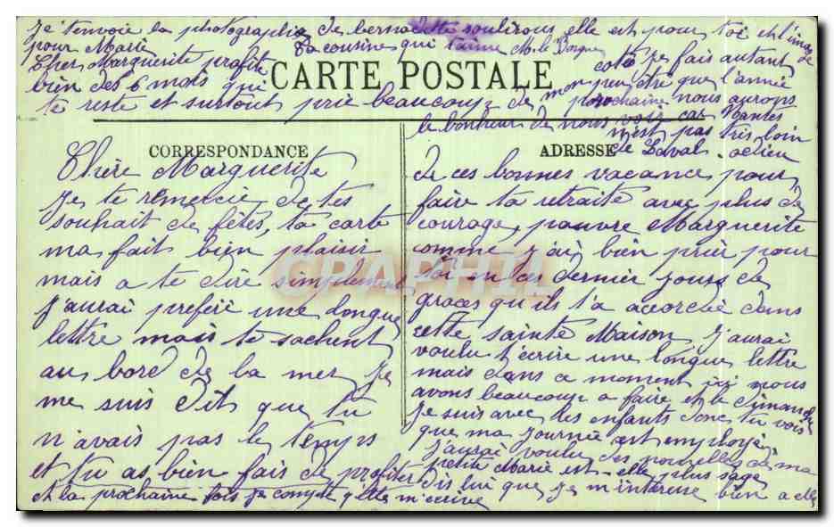 CPA Lourdes La Basiliqur Les Piseines et la Grotte — Verso