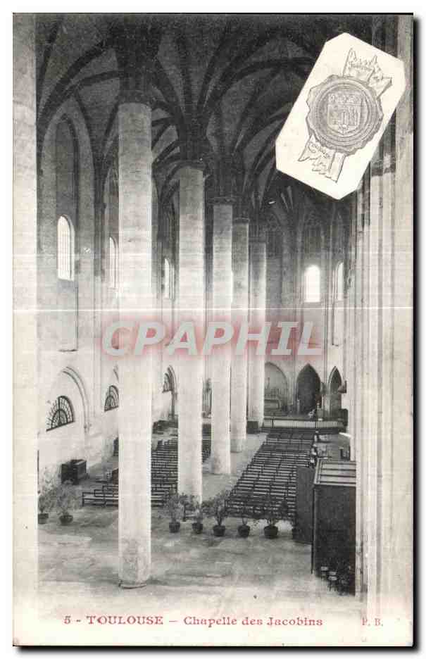 CPA Toulouse Chapelle des Jacobins