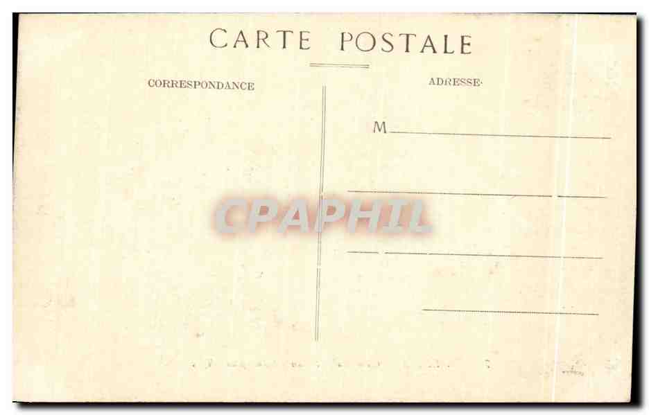 CPA Marseille Cathedrale et Canal Saint Jean  — Rückseite