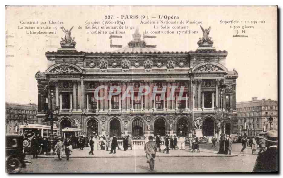 CPA Paris L Opera Metro 