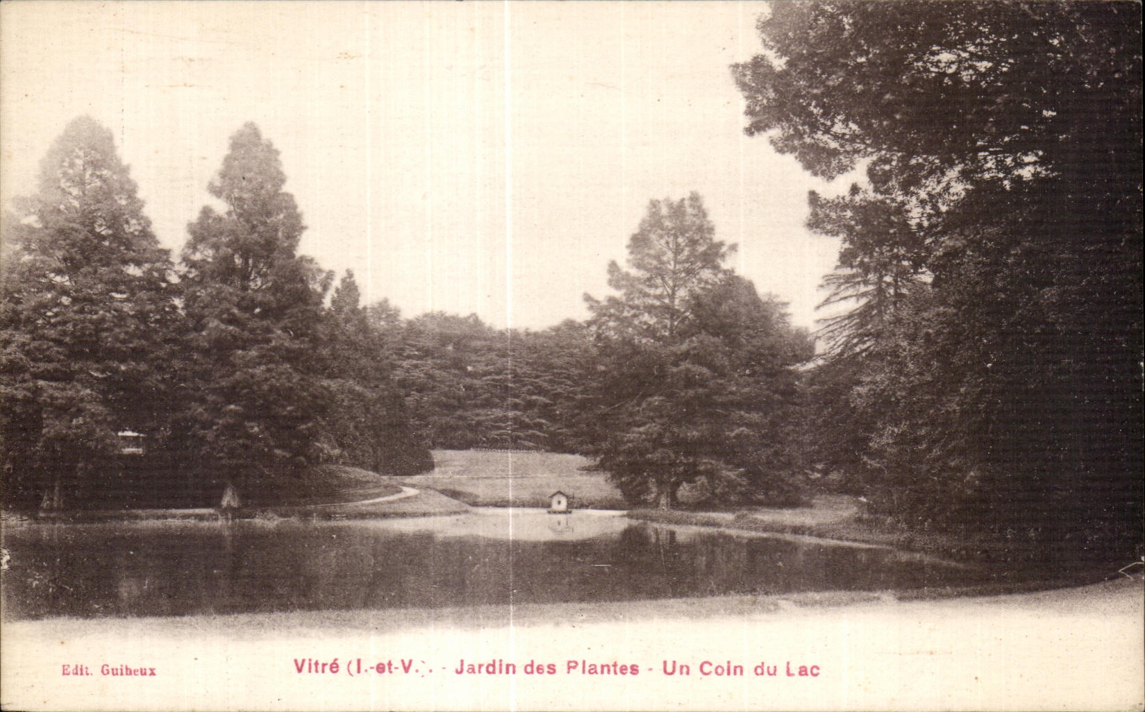 Vitré (I.-et-V.) - Jardin des Plantes - Un Coin du Lac — Edit. Guiheux