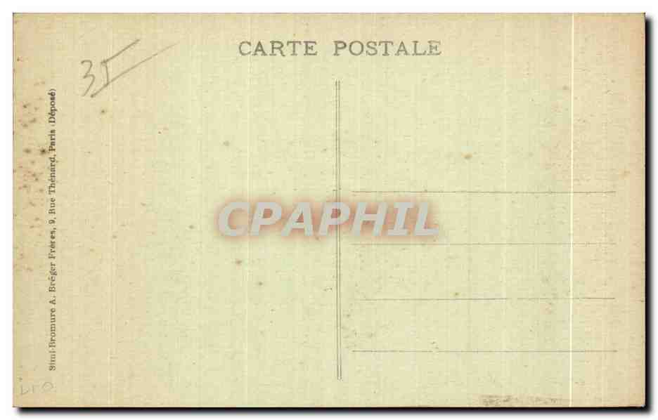 Vitré (I.-et-V.) - Jardin des Plantes - Un Coin du Lac — Edit. Guiheux — Verso