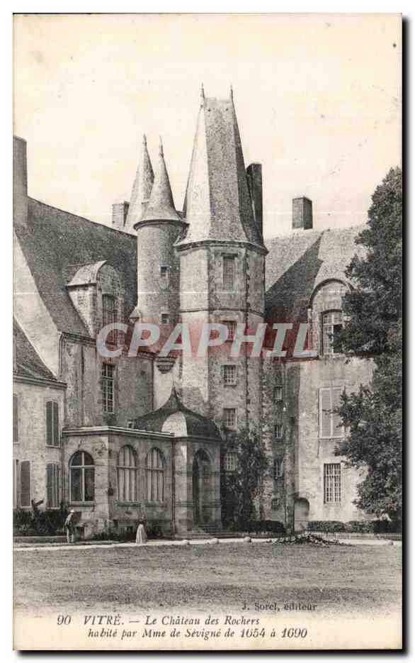 Vitré — Schloss der Felsen — Verlag J. Sorel