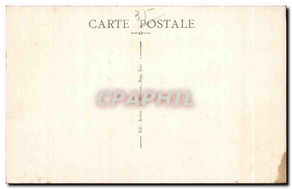 CPA Vitre Le Chateau La Tour St Lanrent et les Fosses — Rückseite