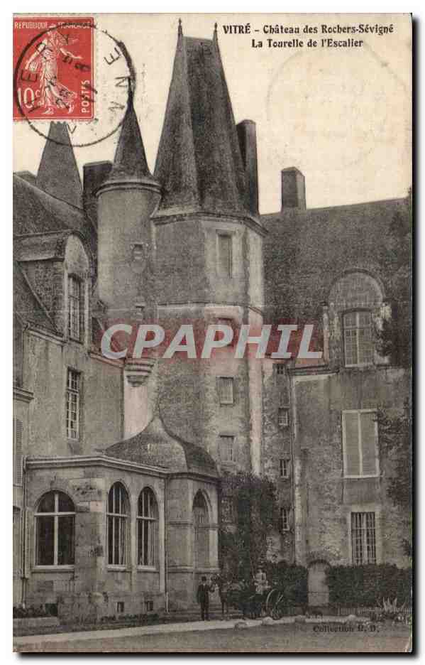 VITRÉ — Château des Rochers-Sévigné — La Tourelle de l'Escalier — Édition B. B.