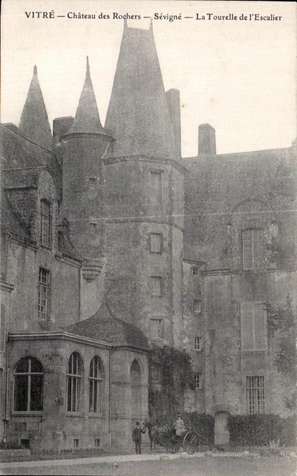 VITRÉ — Château des Rochers — Sévigné — La Tourelle de l'Escalier