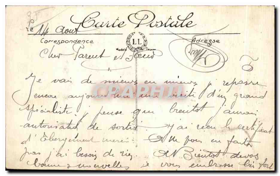 Dinard — Et de contrejour à la Malouine — LL. — Reverso