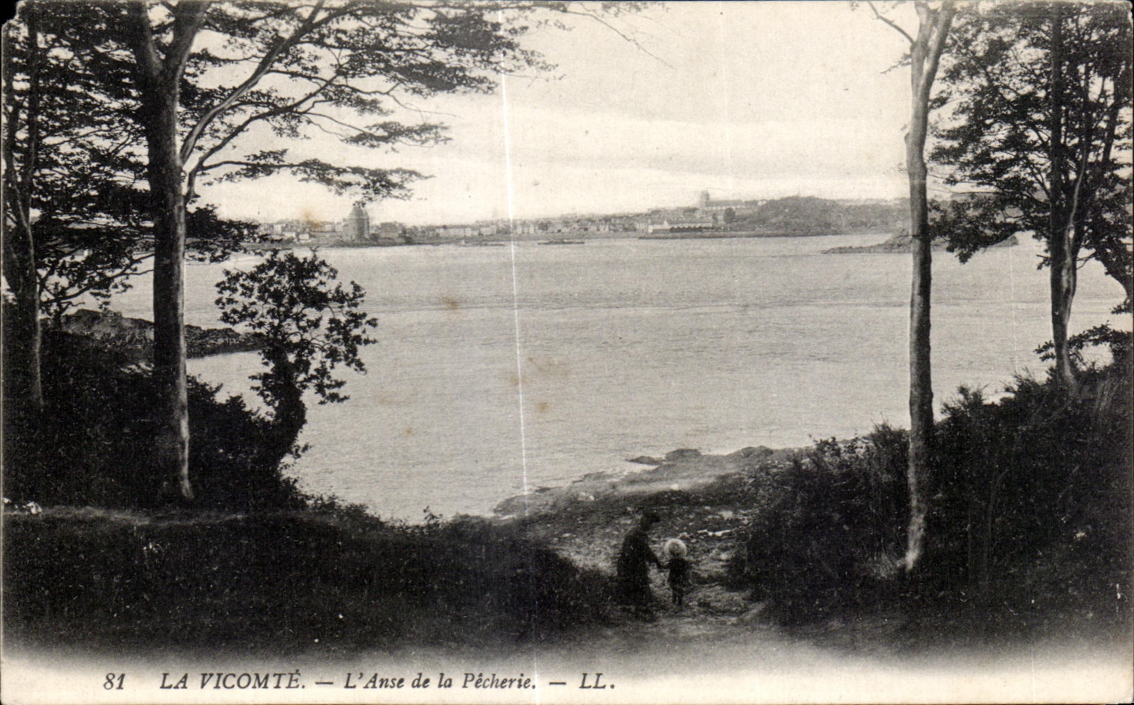 La Vicomté — L'Anse de la Pécherie — LL. — N°81 - Recto