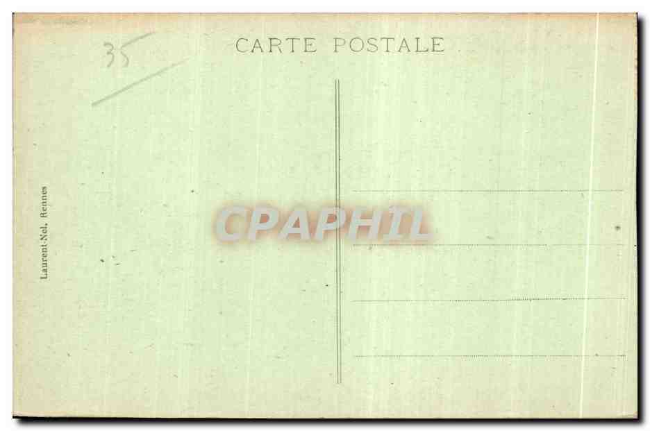 Côte d'Émeraude — Vue sur Dinard — Laurent & Sel, Reînnes, n° 35 — Verso