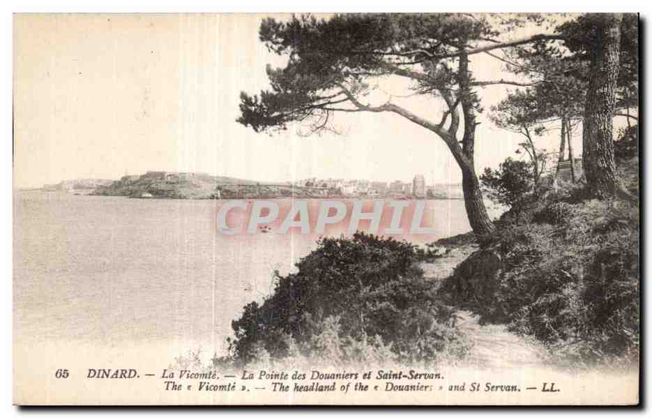 Dinard — La Vicomté, La Pointe des Douaniers et Saint-Servan — LL
