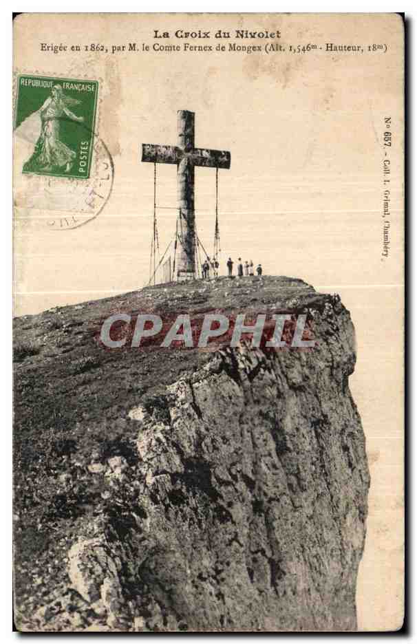 CPA La Croix du Nivolet