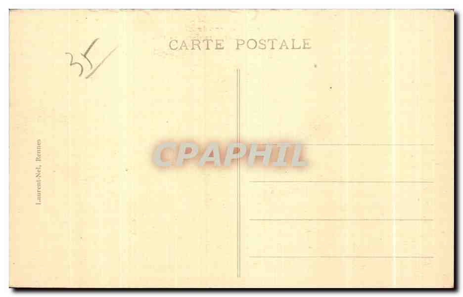 Côte d'Émeraude - La Goule aux Fées - Dinard-Saint-Énogat — Verso