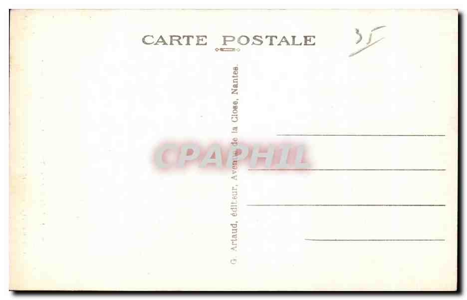 CPA Dol De Bretagne La Cathedrale Celle ci est une des plus beiles — Verso