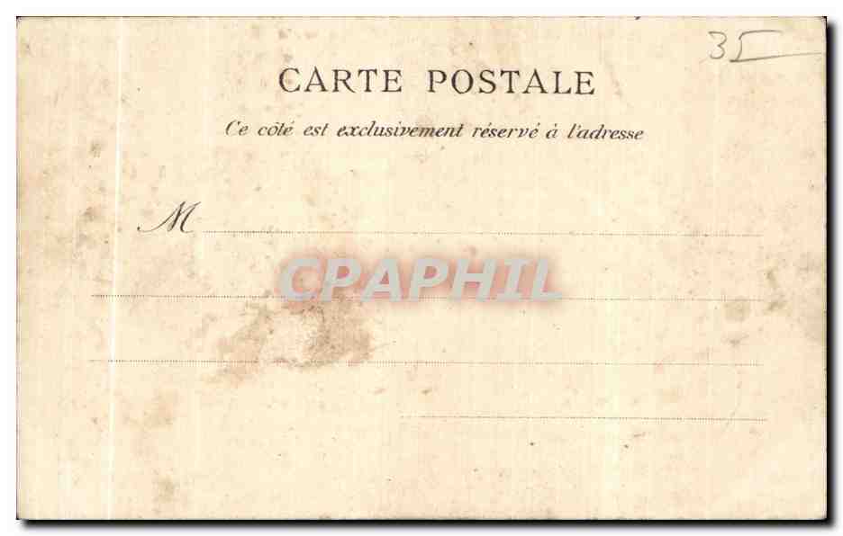CPA Dol De Bretagne Interieur de la Cathedrale — Verso