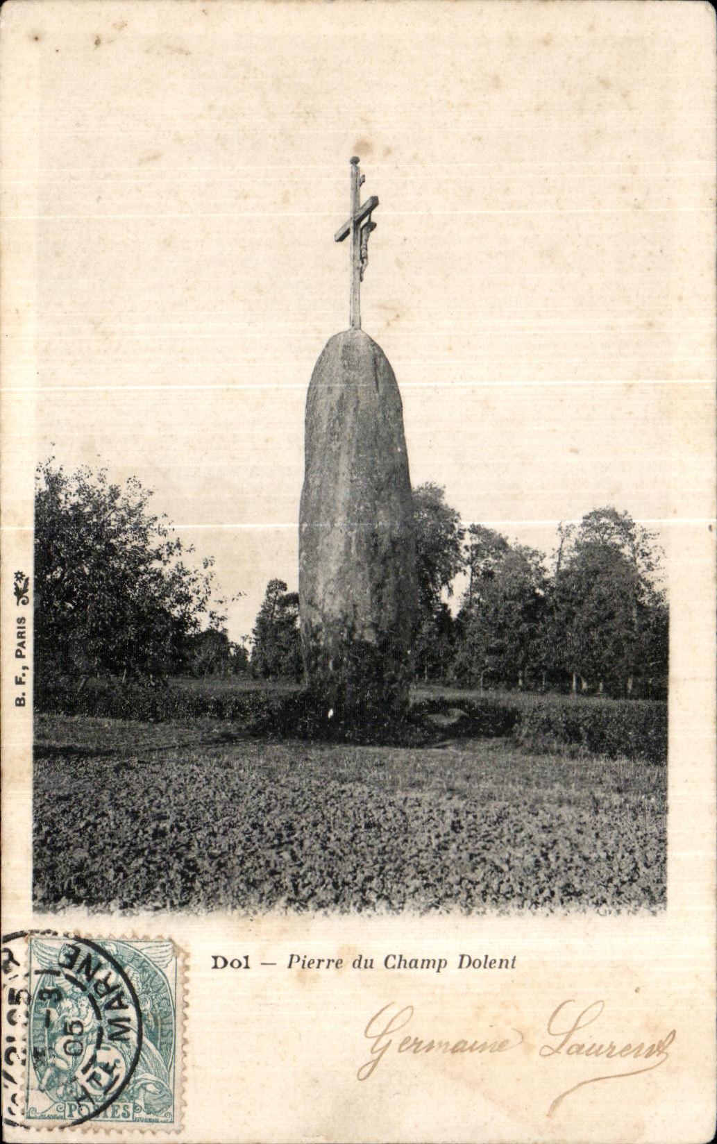 Dol — Pierre du Champ Dolent — B.F. Paris