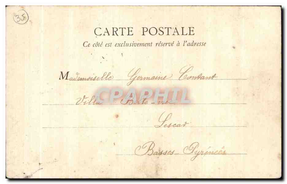 Dol — Pierre du Champ Dolent — B.F. Paris — Verso