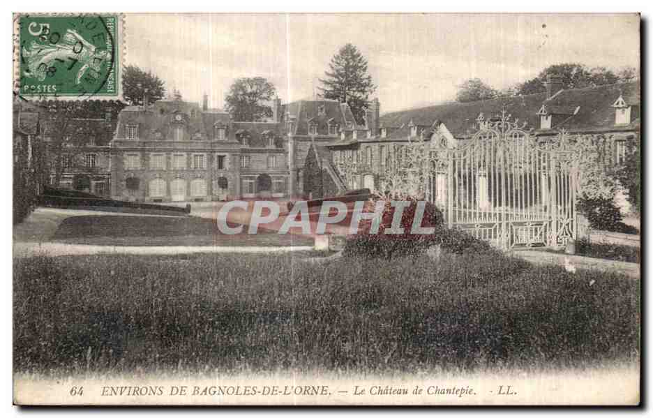 Environs de Bagnoles-de-l'Orne — Le Château de Chantepie — LL.