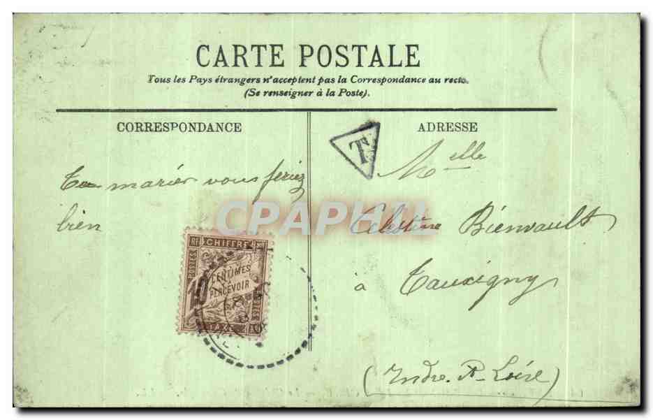 Environs de Bagnoles-de-l'Orne — Le Château de Chantepie — LL. — Rückseite