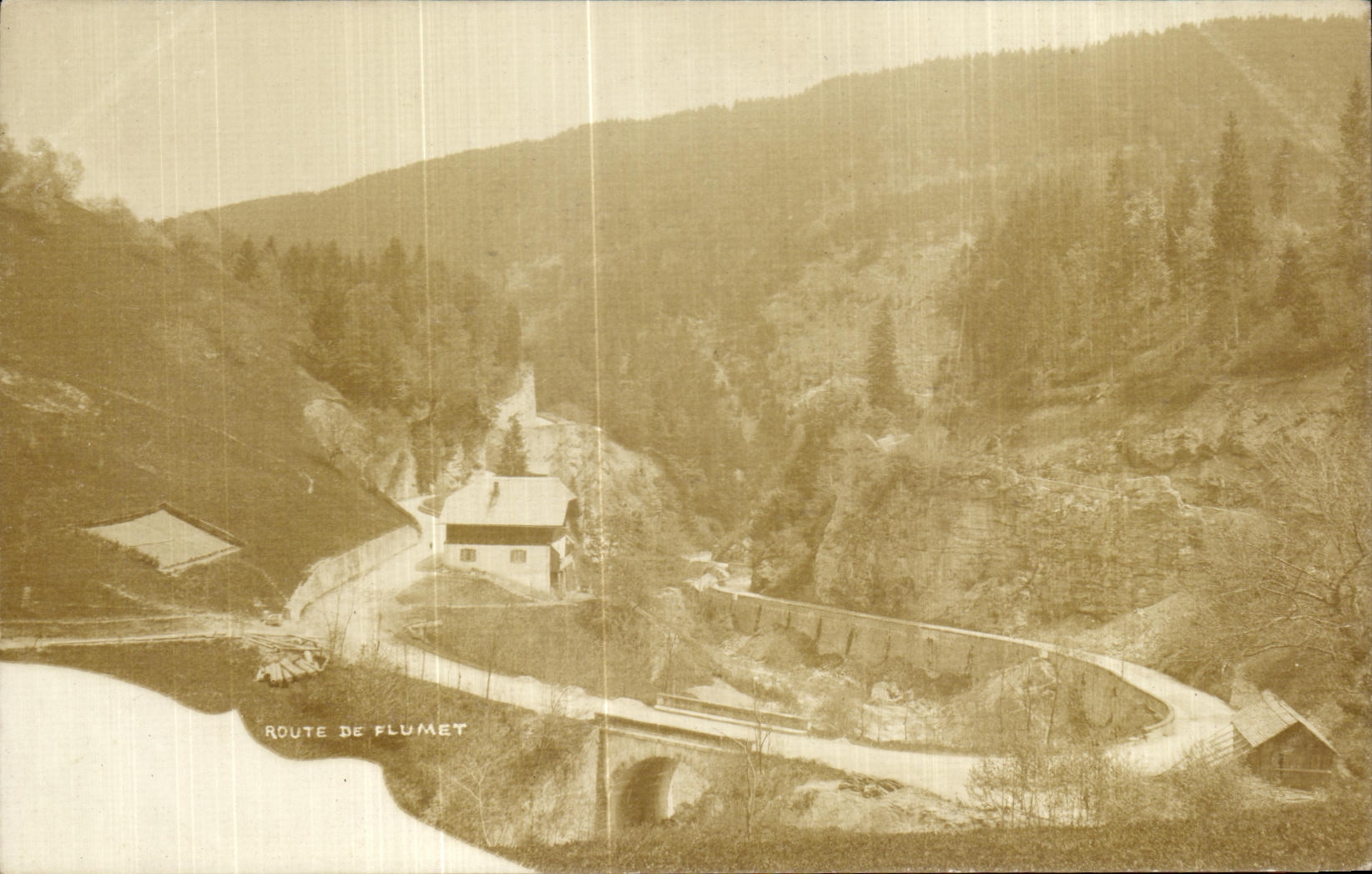 CPA Route de Flumet 