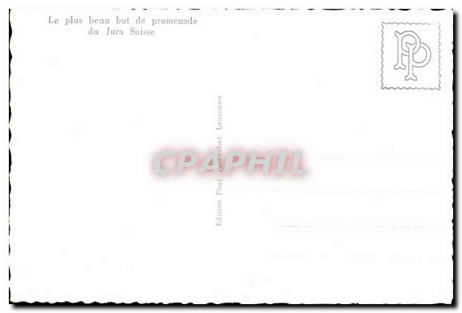 CPA Boncourt (J B Grottes De Milandre Unique ) — Rückseite