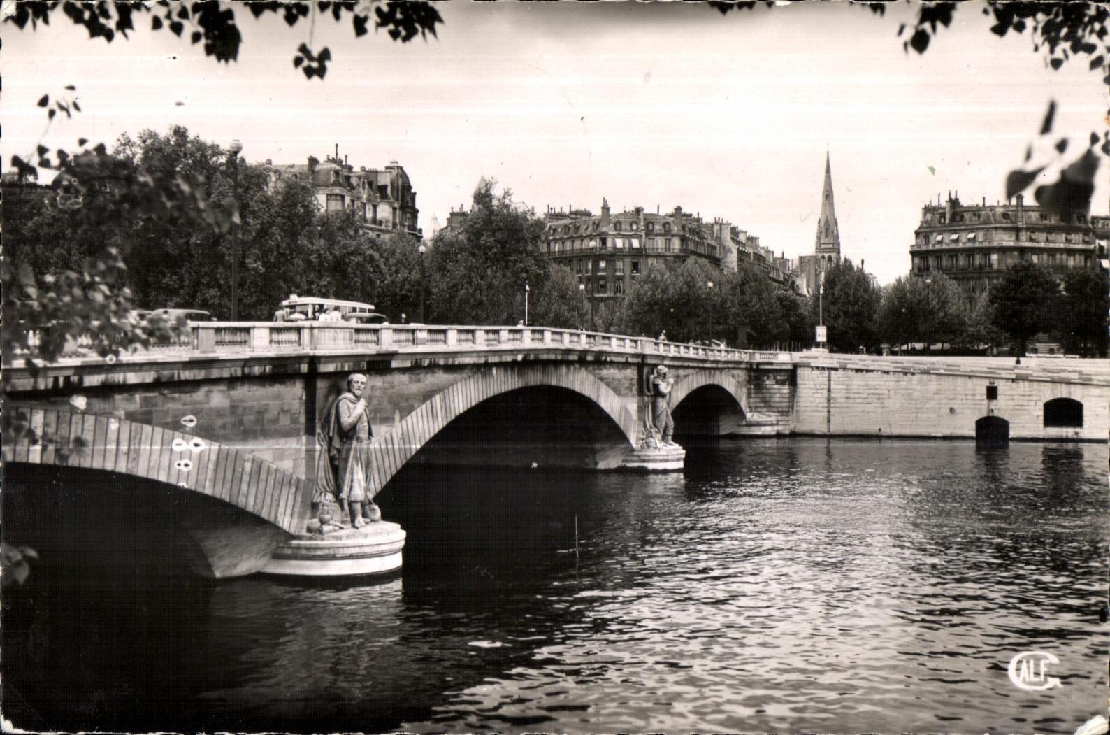 CPA Paris le l Alma et la Zourve