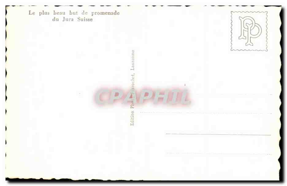 CPA Tour de milandre boncourt suisse — Back