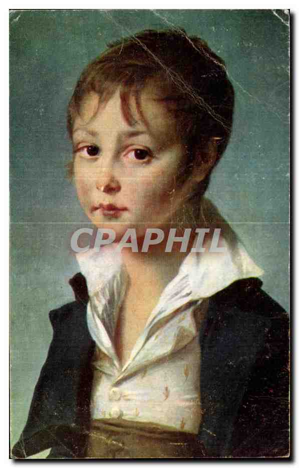 Portrait d'un jeune garçon — époque XIXe siècle — Comité National de l'Enfance, Paris