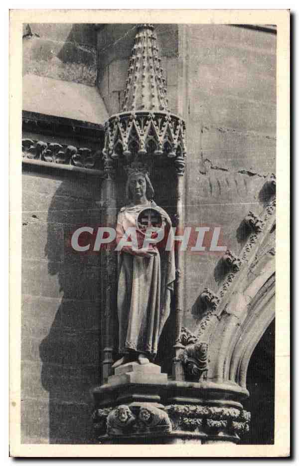 CPA Paris La Sainte Chapelle Porche Sud Saint Louis