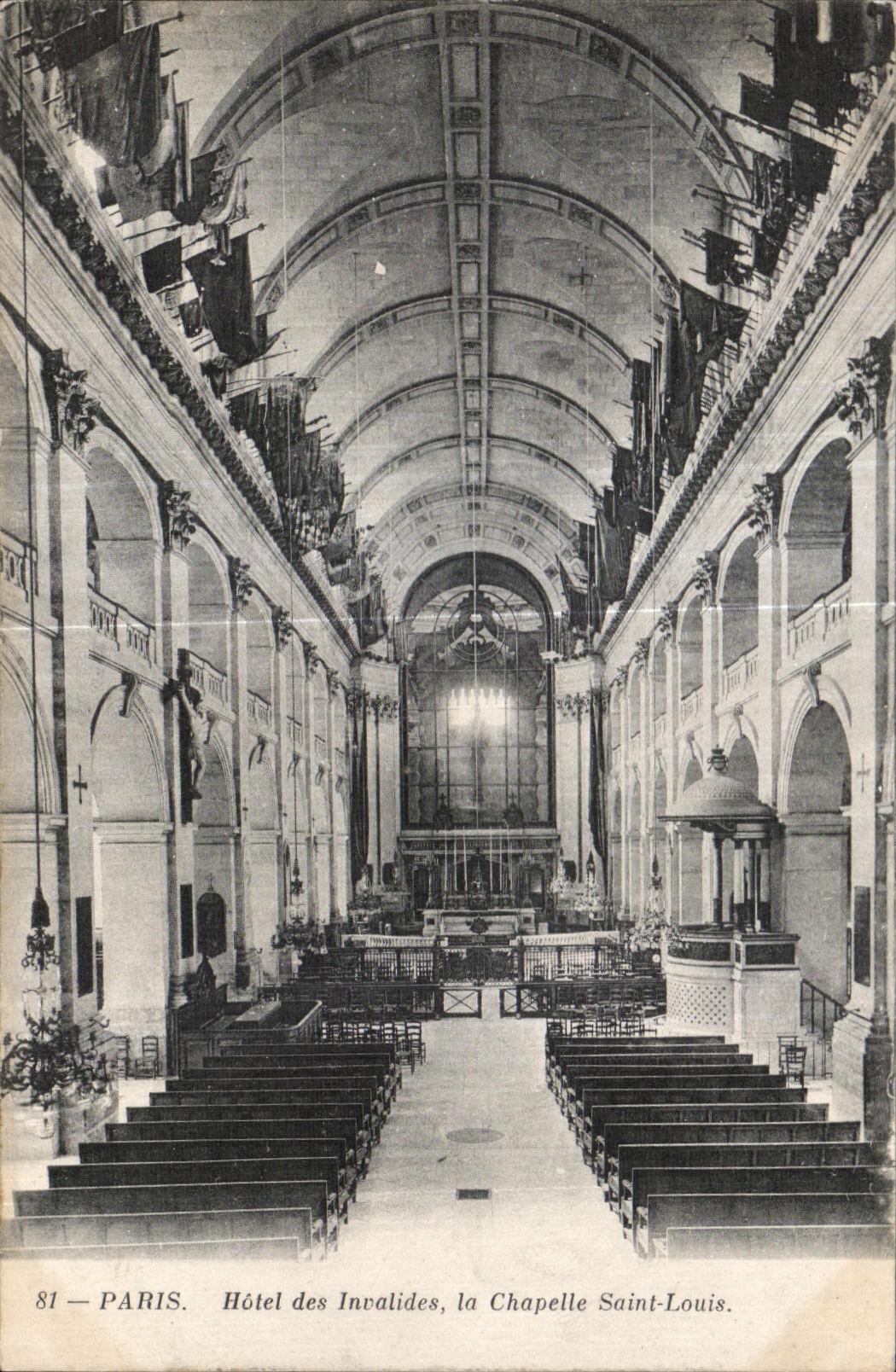 CPA Paris Hotel des Invalides la Chapelle Saint Louis