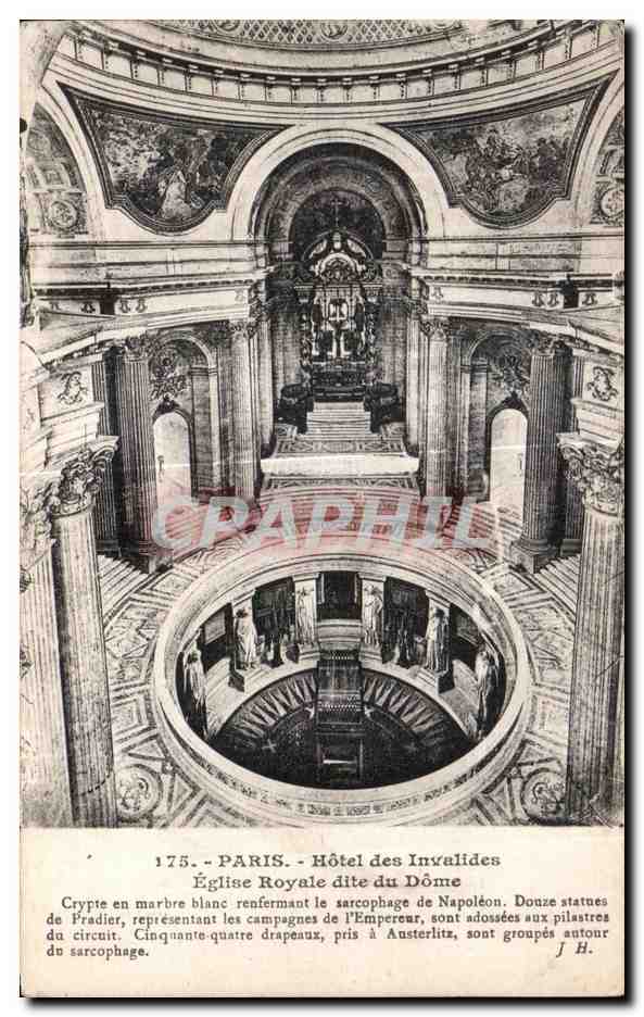 CPA Paris Hotel des Invalides Eglise Royale Dit du Dome