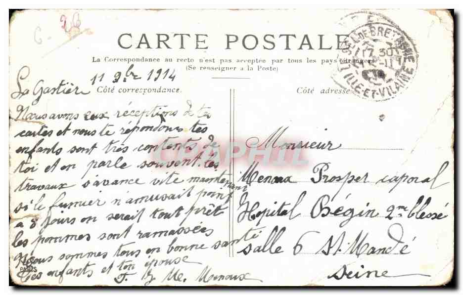 CPA Paris La Colonne Vandome — Reverso