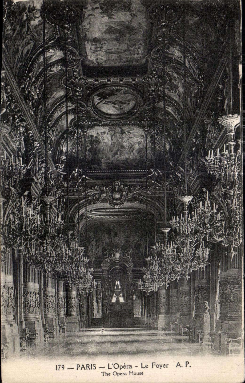 CPA Paris L Opera Le Foyer The opera House