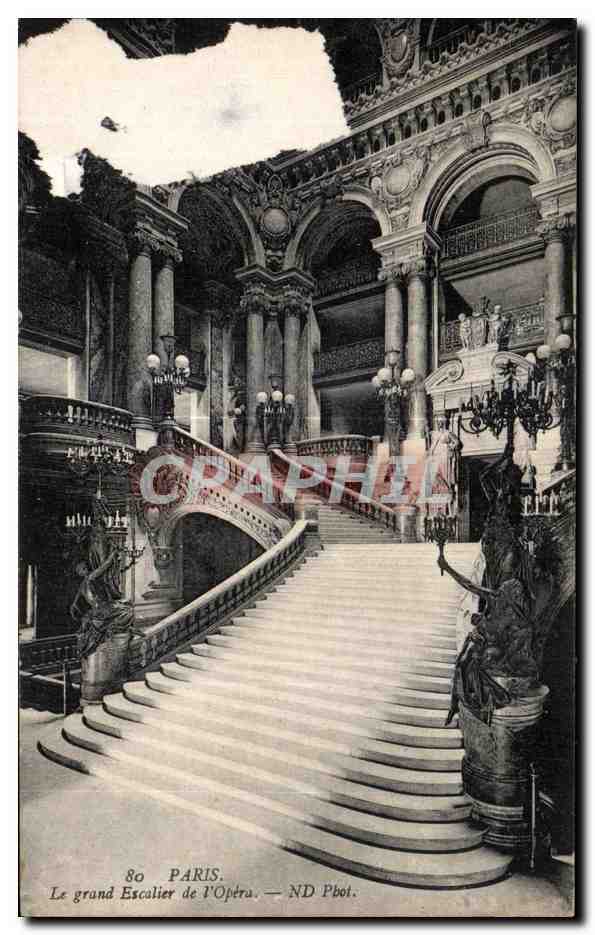 CPA Paris Le grand Escalier de I Opera