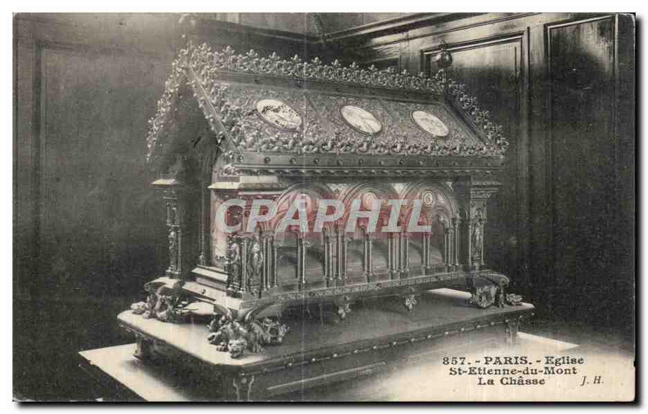 CPA Paris Eglise St Etienne du Mont La Chasse