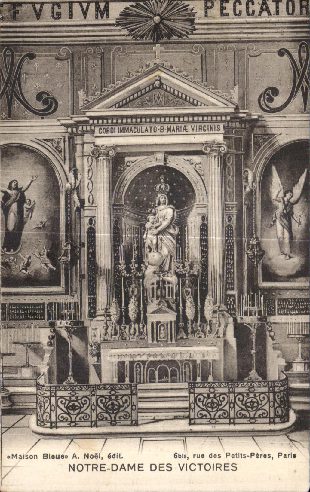 CPA Notre Dame Des Victoires Ange Angel 