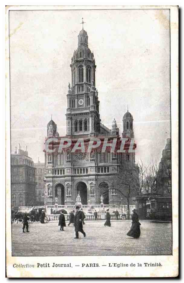 CPA Paris Collection Petit Journal Paris L Eglise de la Trintie