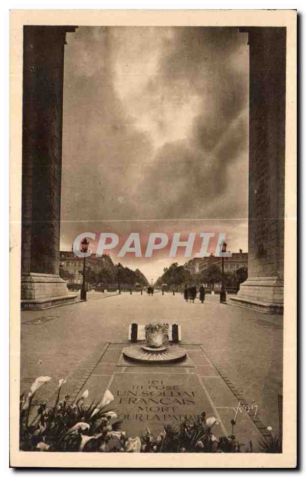 CPA Paris La Tombe du Soldat Inconnu Tomb of the Unknown Warrior