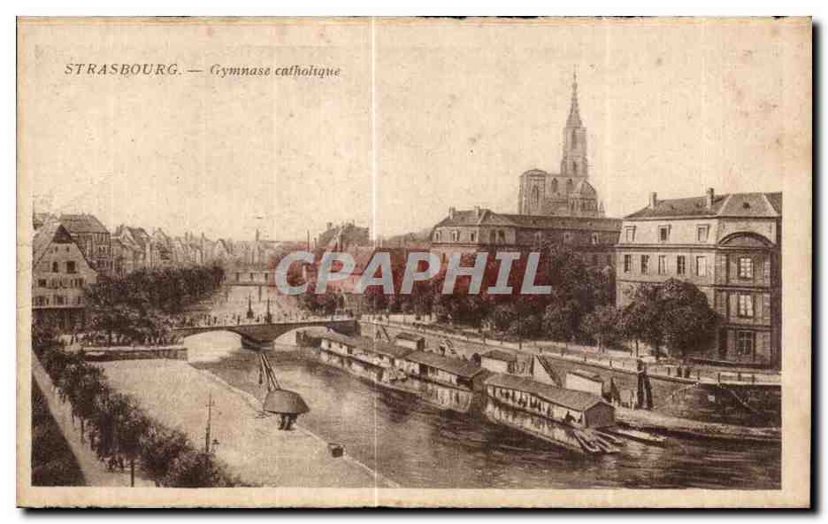 CPA Strasbourg Gymnase Catholsque
