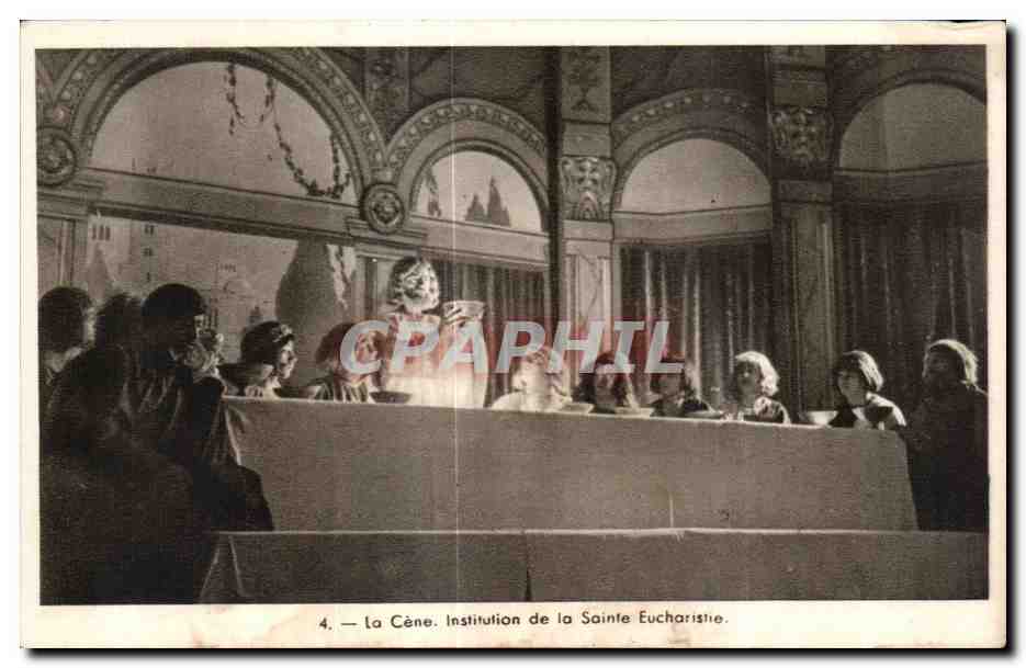 CPA Le Cene Institution de la Sainte Eucharistre