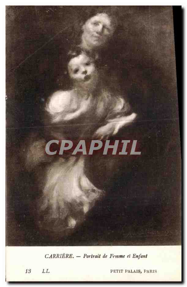Carrière — Portrait de Femme et Enfant — Petit Palais, Paris