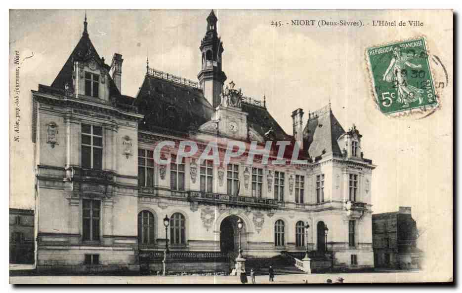 CPA Niort L Hotel de Ville